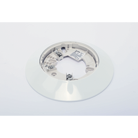 Paquete con 10 Piezas / Base de 6 Pulgadas B300-6 / Para detectores Notifier, Farenhyt, Silent Knight y Fire-Lite / Color Blanco