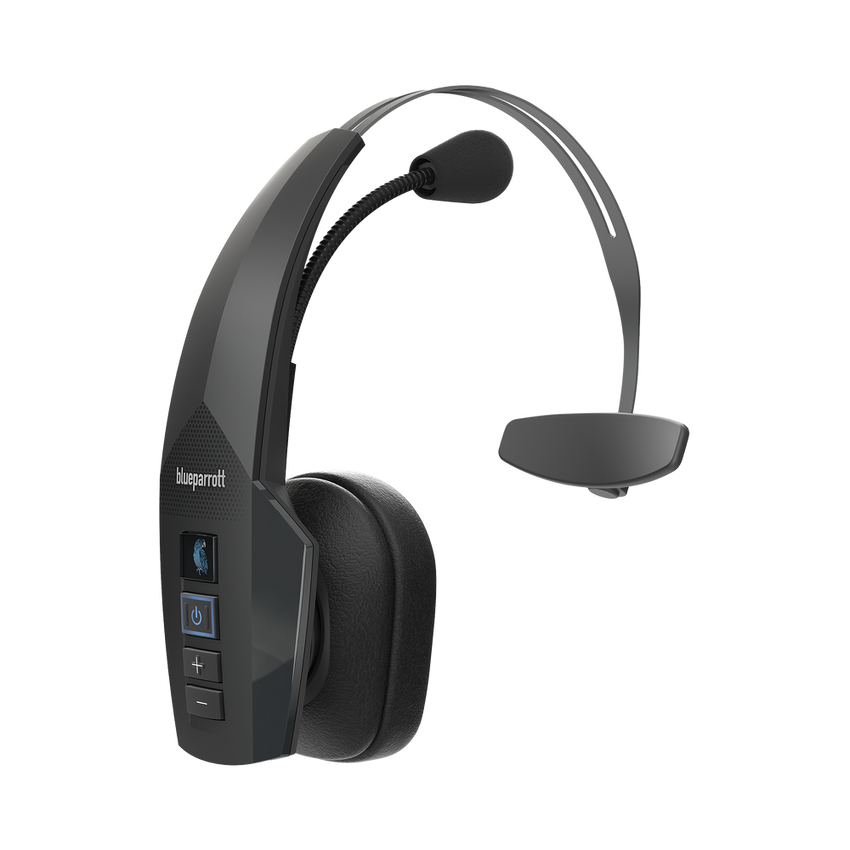 BlueParrott B350-XT , cancelación de ruido del 96%, Bluetooth, IP54, control de voz, para ambientes ruidosos (204260).