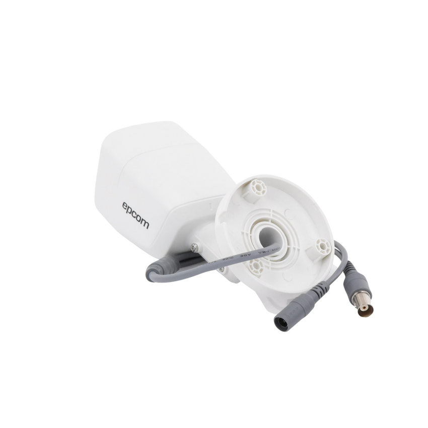 AUDIO POR COAXITRON / Bala TURBOHD 2 Megapixel (1080p) / Gran Angular 106° / Lente 2.8 mm / 25 mts IR EXIR / Exterior IP66 / 4 Tecnologías / dWDR
