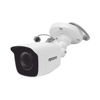 Bala TURBOHD 2 Megapíxeles (1080p) / METALICA / Gran Angular 103° / Lente 2.8 mm / IR EXIR Inteligente 20 mts / Exterior IP66 / TVI-AHD-CVI-CVBS