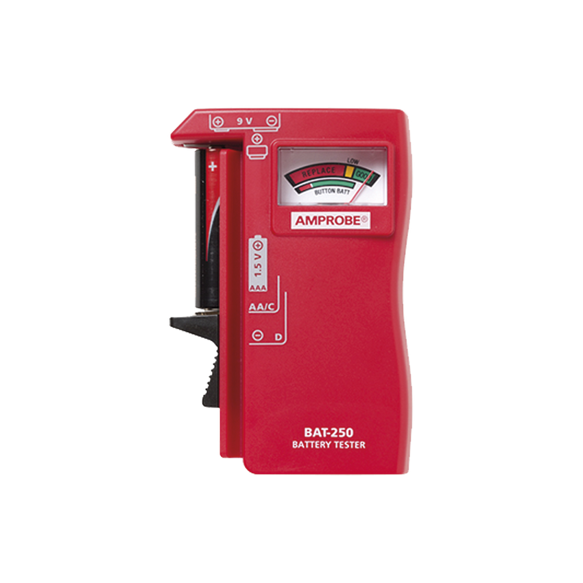 Probador de Baterías 9 Vcc / 1.5 Vcc [AA-AAA-C-D]