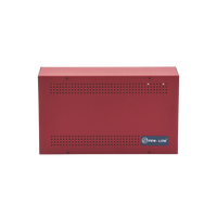 Gabinete para dos baterías de respaldo de 18 AH. Aplicaciones para sistemas de detección de incendio (FAS).