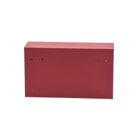 Gabinete para dos baterías de respaldo de 18 AH. Aplicaciones para sistemas de detección de incendio (FAS).