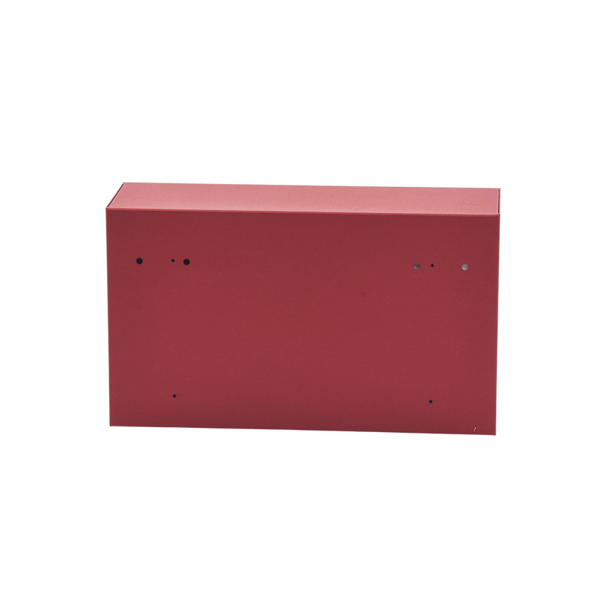 Gabinete para dos baterías de respaldo de 18 AH. Aplicaciones para sistemas de detección de incendio (FAS).