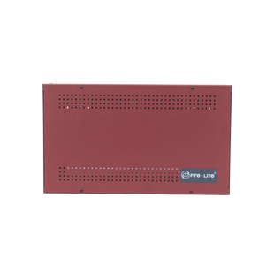 Gabinete para dos baterías de respaldo de 18 AH. Aplicaciones para sistemas de detección de incendio (FAS).