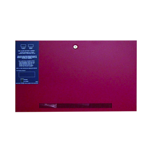 Gabinete para dos baterías de respaldo de 55 AH. Para aplicaciones en sistemas de detección de incendio (FAS).