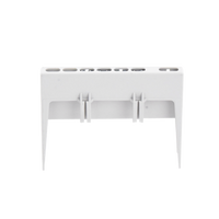 Soporte + Barra de Conexion (8 MOD) (8+2 ENTR.) IP40