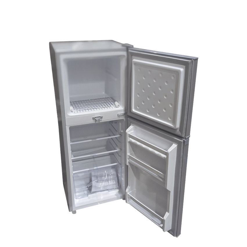 Refrigerador Combinado Solar de 105L (3.7 ft3) - 12/24V, Solución Todo en uno para Aplicaciones Aisladas y Eficiencia Energética.