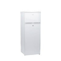 Refrigerador Combinado Solar de 220L (7.7 ft3) - 12/24V, Alta Capacidad, Optimo Para Operación Sin Red Eléctrica, Rendimiento Superior.