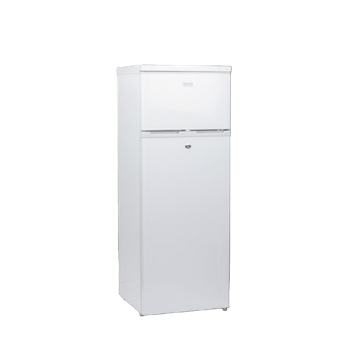 Refrigerador Combinado Solar de 220L (7.7 ft3) - 12/24V, Alta Capacidad, Optimo Para Operación Sin Red Eléctrica, Rendimiento Superior.
