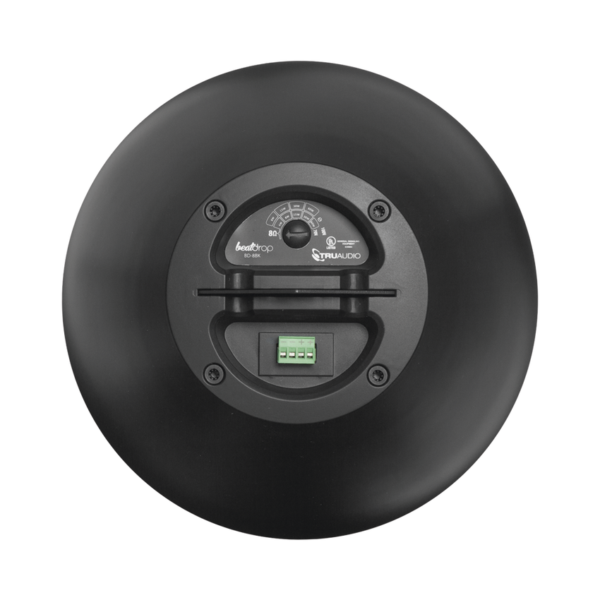 Altavoz colgante | 8 in | 70v /100v | 8 Ohms | 125 Watts | Negro