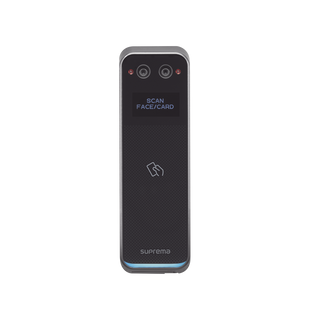 Lector Biométrico Facial (BEW3) / lector de tarjetas Prox EM, mifare, Tarjetas Virtuales por Bluetooth / con protección IP67, IK08