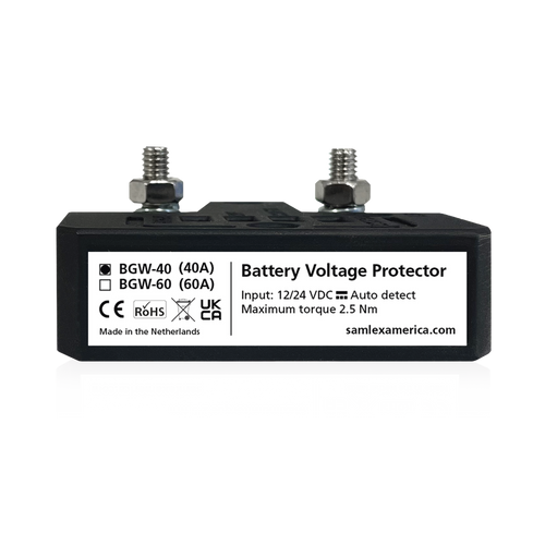 Protector de Baterías 12/24V a Prueba de Agua 40 A