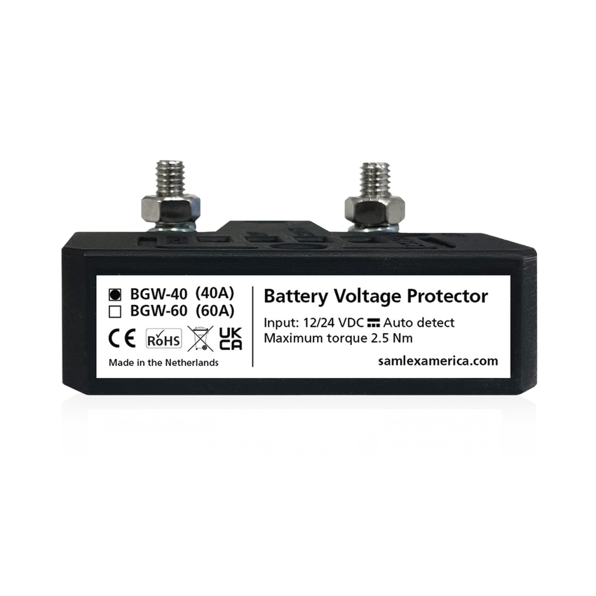 Protector de Baterías 12/24V a Prueba de Agua 40 A