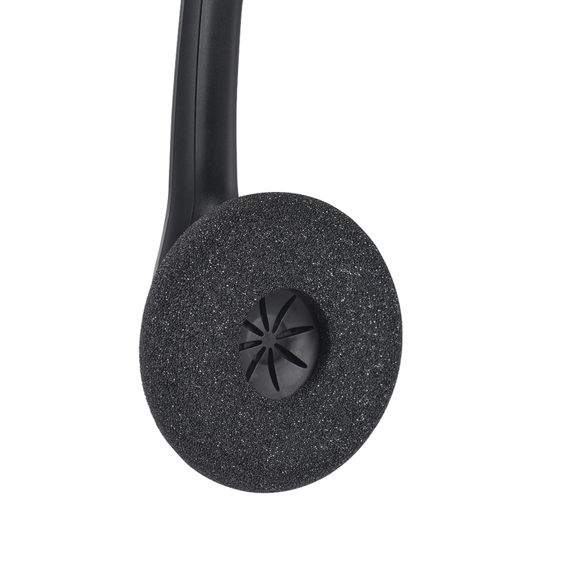 Jabra Biz 1500 Duo, auricular profesional con cancelación de ruido, ideal para contact center con conexión QD (1519-0157)