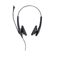 Jabra Biz 1500 Duo, auricular profesional con cancelación de ruido, ideal para contact center con conexión USB (1559-0159)