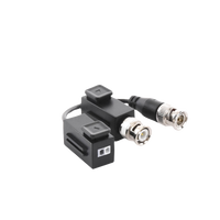Kit de Transceptor (Balluns) TURBOHD con Boton Push / Hasta 8 MP (4K) / 100% Cobre / Soporta HD-TVI / AHD / CVI / CVBS / Audio por Coaxitron / Datos para Menu de Configurar de Cámaras
