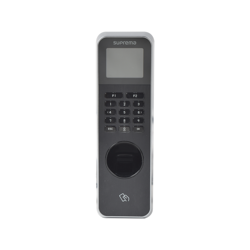 Lector de Huella IP67 Con Teclado y Lector de Tarjetas RFIDNFC y  (125kHz EM, HID Prox &13.56Mhz MIFARE, MIFARE Plus, DESFire/EV1, FeliCa, iCLASS SE/SR),NFC y BLUETOOTH, Uso para Control de Acceso y Asistencia