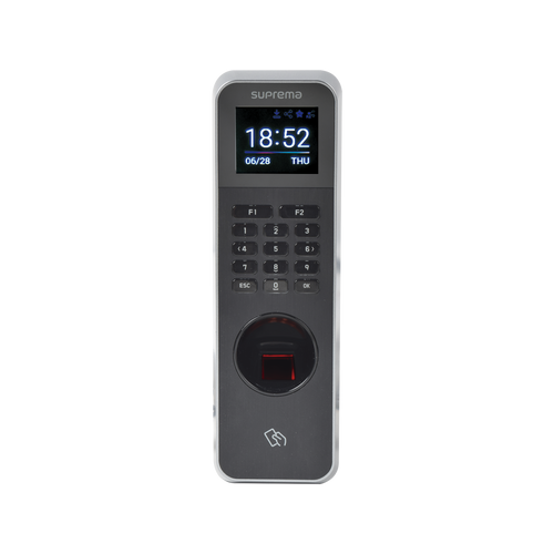 Lector de Huella IP67 Con Teclado y Lector de Tarjetas RFIDNFC y  (125kHz EM, HID Prox &13.56Mhz MIFARE, MIFARE Plus, DESFire/EV1, FeliCa, iCLASS SE/SR),NFC y BLUETOOTH, Uso para Control de Acceso y Asistencia