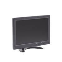 Monitor 10.1" TFT-LCD ideal para colocar en vehículos o DVR/NVR. Entradas de video HDMI, VGA y RCA (CVBS)