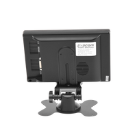 Monitor 7" TFT-LCD ideal para colocar en vehículos o DVR/NVR.  Entradas de video HDMI, VGA y RCA (CVBS)