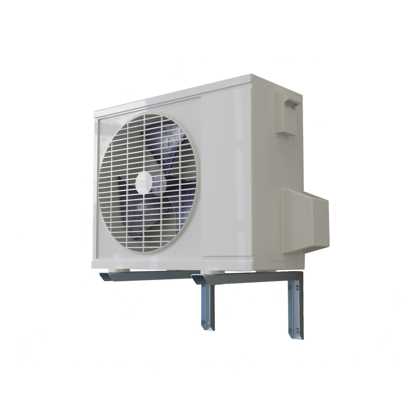 Base Mini split / Para Condensador o Unidad Externa / Galvanizada / Montaje de pared / Capacidad de 1 a 3 toneladas / EPCOM INDUSTRIAL