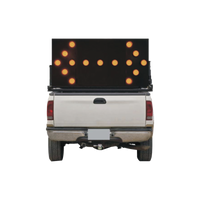 Tablero de señalización doble para montaje en pick up