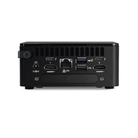 NUC / Intel / Mini PC Performance / Core i3 / 10a Generación / 1 X HDMI / 3 X USB / 1 X USB-C / WiFi 6 / Bluetooth / Memoria RAM, S.O y SSD o HDD No Incluido / Incluye Fuente