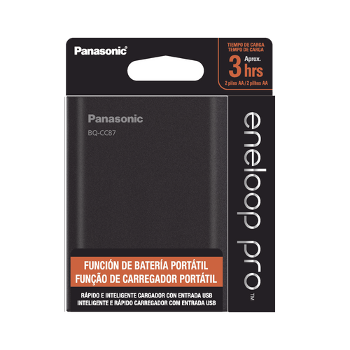Cargador para baterías y power bank  2 en 1, carga individual y/o simultánea hasta 4 baterías, (AA y AAA, Ni-MH )