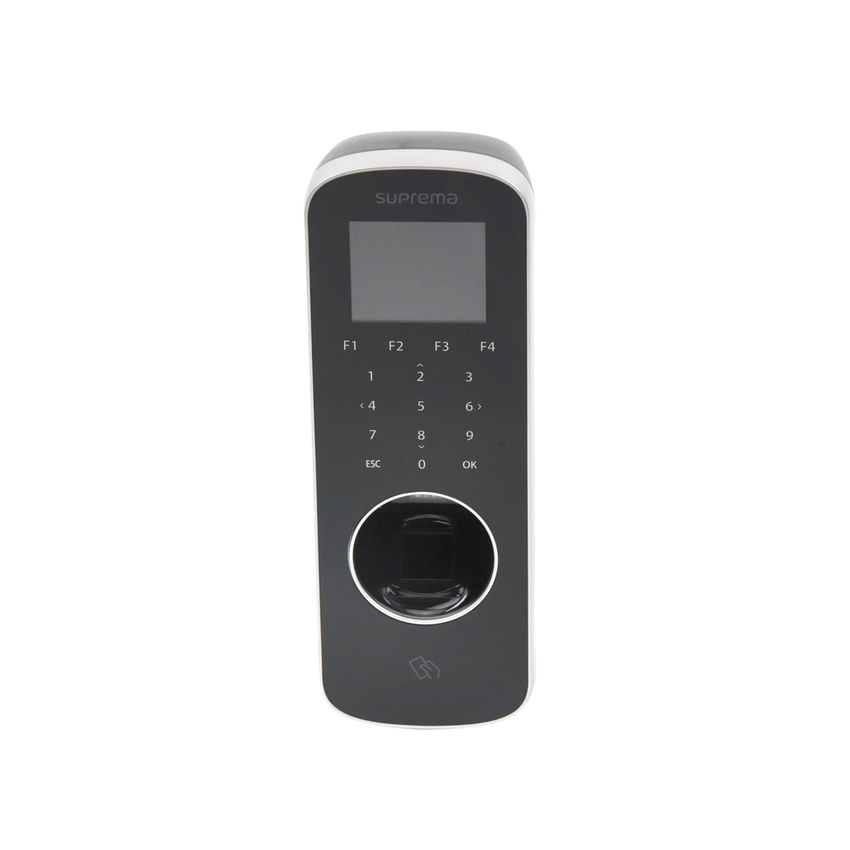 BioStation L2 Lector de Huella Delgado con Teclado Touch y  Lector 13.56 MHz MIFARE®/ NFC /DESFire/DESFire EV1/ Felica