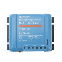 BlueSolar MPPT 100/20. Controlador Solar MPPT 20A, Voltaje Selección Automática: 12/24/48 Vcc.