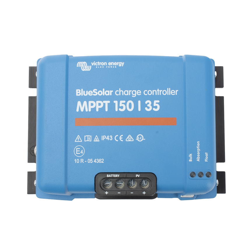 BlueSolar MPPT 150/35. Controlador Solar MPPT 35A, Voltaje Selección Automática: 12/24/36/48 Vcc.