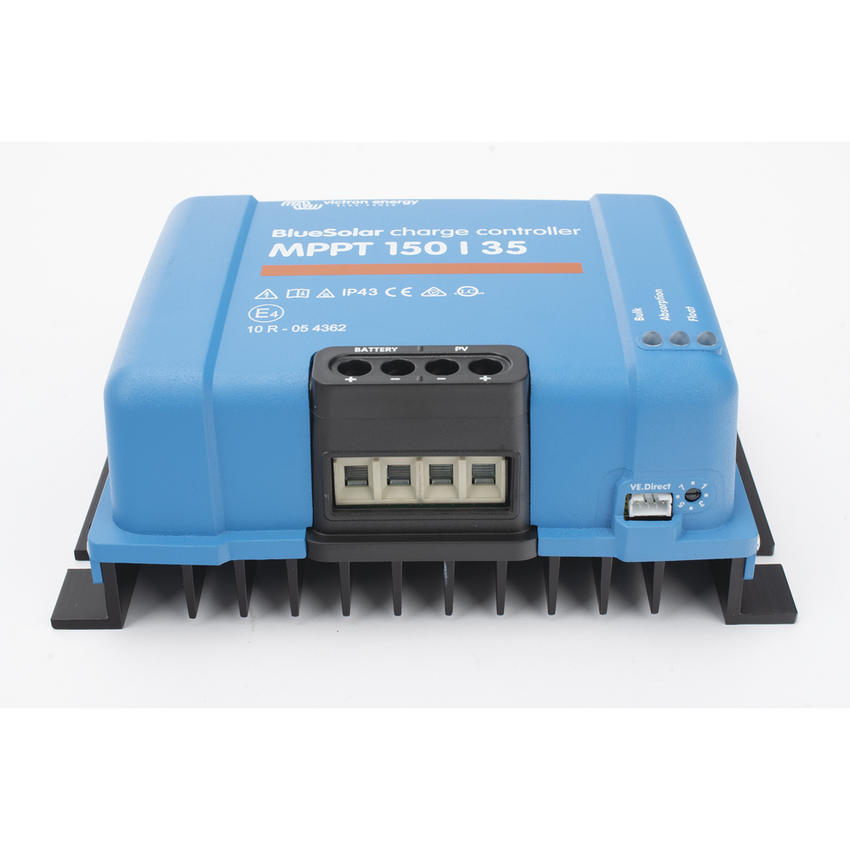 BlueSolar MPPT 150/35. Controlador Solar MPPT 35A, Voltaje Selección Automática: 12/24/36/48 Vcc.