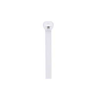 Cincho Dome-Top 305mm largo x 4.7mm ancho, Nylon 6.6, Color Natural. Paquete 1000 piezas