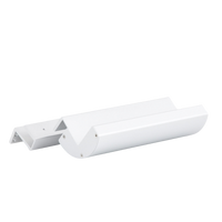Montajes en U para puertas de Solo Cristal ( puerta y marco) para uso con Chapa Magnética MAG600NLED y MAG600NTLED