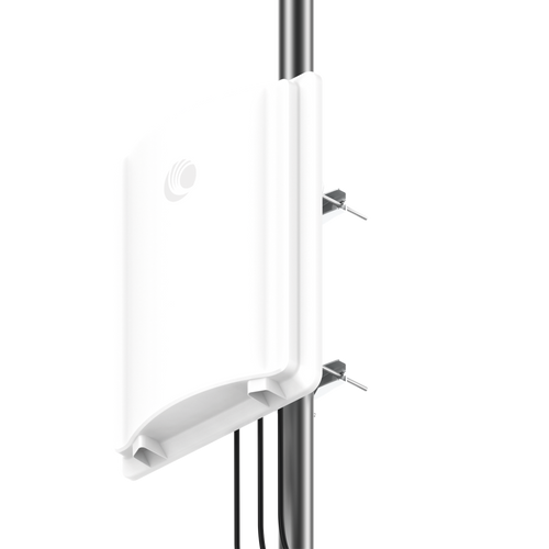 Estación Base ePMP 4500 / Antena Integrada de 17 dBi / 90º de apertura / MU-MIMO / OFDMA 8x8 / Capacidad de Hasta 4 Gbps Agregados / 4910–6135 MHz (Wi-Fi 6) / Sincronización GPS / Hasta 120 Suscriptores / Protección IP67 /