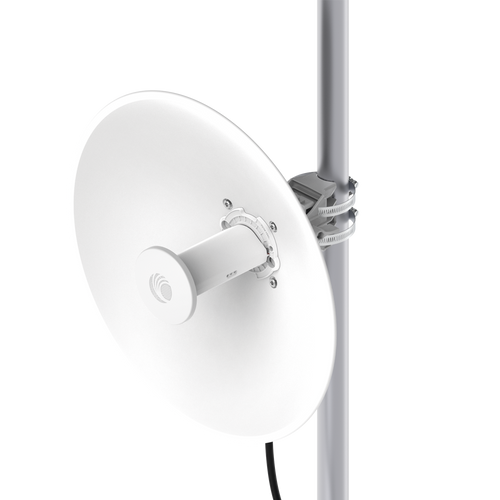 Cambium Networks ePMP Force 4525L | Módulo Suscriptor Wi-Fi 6 (802.11ax) | 5 GHz | Antena de Plato 25 dBi integrada | Hasta 600 Mbps y Gestión cnMaestro | Hasta + 10 km