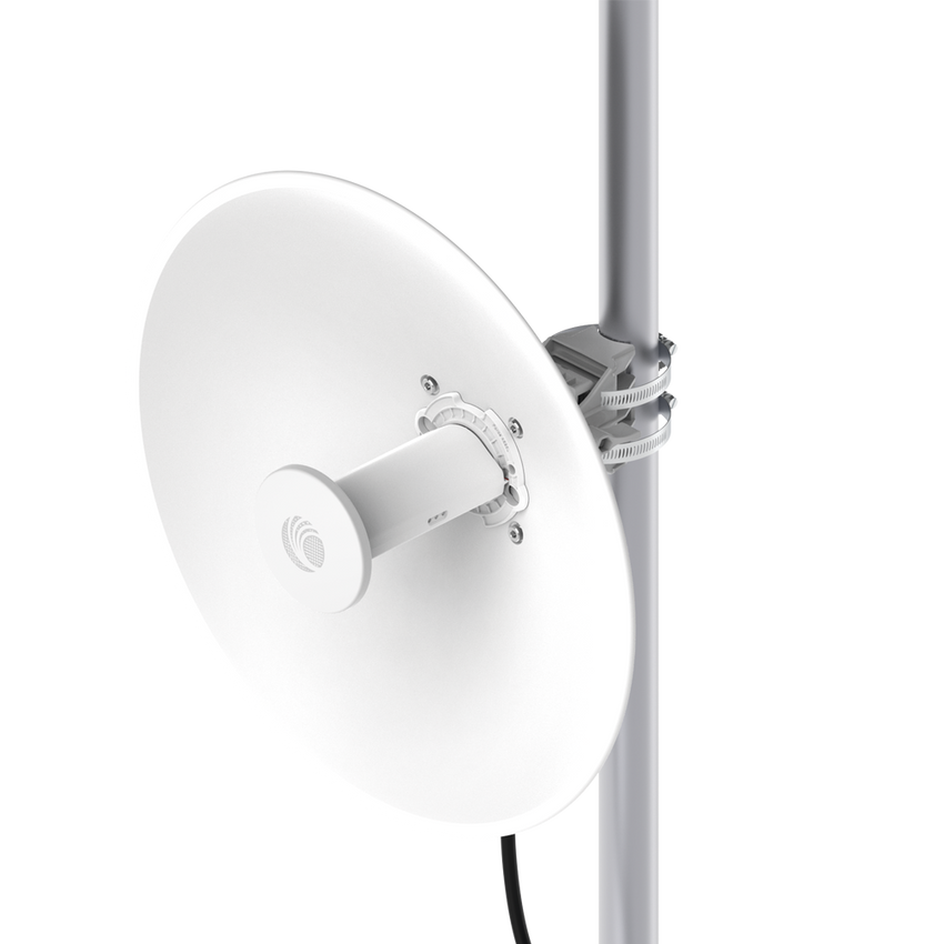 Cambium Networks ePMP Force 4525L | Módulo Suscriptor Wi-Fi 6 (802.11ax) | 5 GHz | Antena de Plato 25 dBi integrada | Hasta 600 Mbps y Gestión cnMaestro | Hasta + 10 km