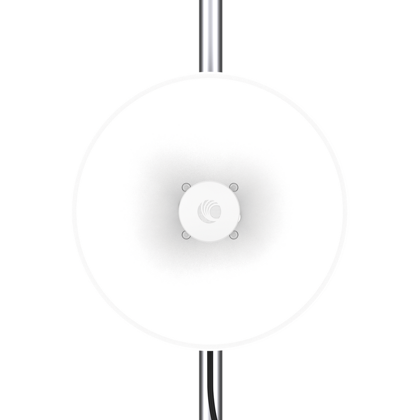Cambium Networks ePMP Force 4525L | Módulo Suscriptor Wi-Fi 6 (802.11ax) | 5 GHz | Antena de Plato 25 dBi integrada | Hasta 600 Mbps y Gestión cnMaestro | Hasta + 10 km