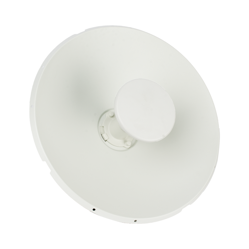 Antena direccional tipo plato de 25 dBi / Rango de frecuencia de 5.150 a 7.125 GHz / MIMO 2X2 / Para climas Hostiles IP67