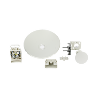 Antena direccional tipo plato de 25 dBi / Rango de frecuencia de 5.150 a 7.125 GHz / MIMO 2X2 / Para climas Hostiles IP67