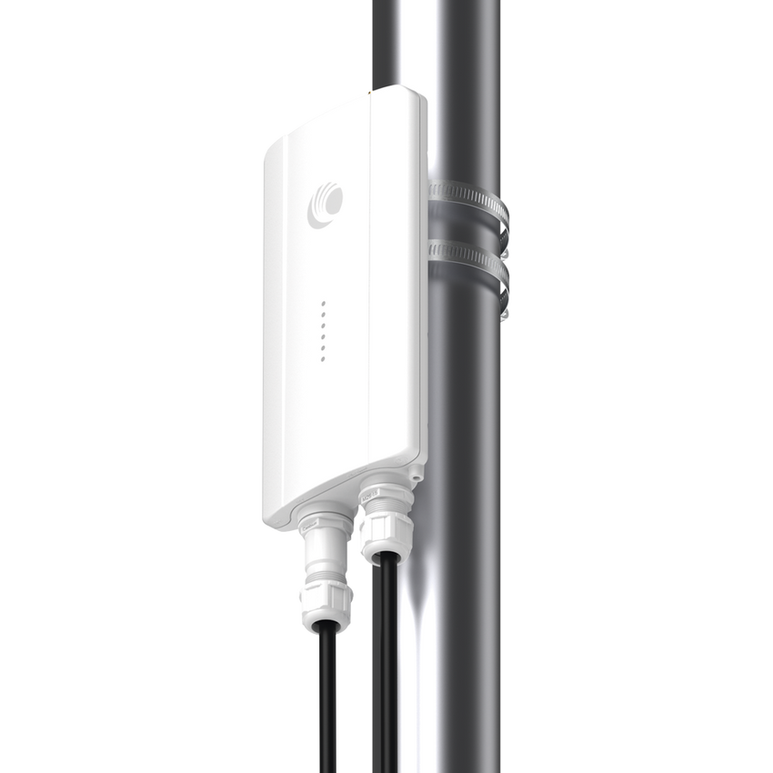 2 Gbps agregados / Estación base ePMP4600L para PTMP / Wi-Fi 6e (802.11ax) / 5725 - 7125 MHz / hasta 120 suscriptores / sincronización GPS / Ideal para soluciones PTMP / C060940A151A. Velocidad Fibra -óptica