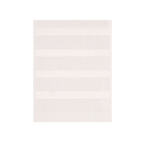 Hojas con 1000 Etiquetas para Impresora Láser/Inyección de Tinta, para Patch Panel, Face Plate o Cajas Superficiales, Para Identificación 4 Puertos, Color Blanco