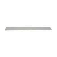 Tapa para Canaleta Ranurada, de 4.25 in de Ancho, 1828.8 mm de Largo, Color Gris