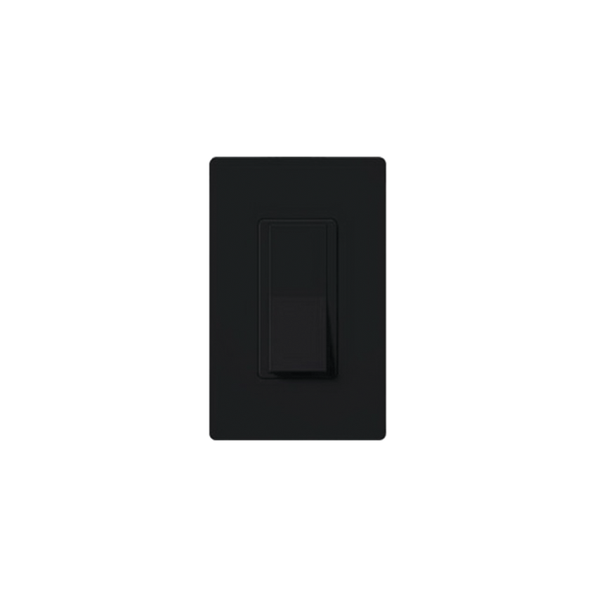Switch un solo polo 15 Amp negro nigth