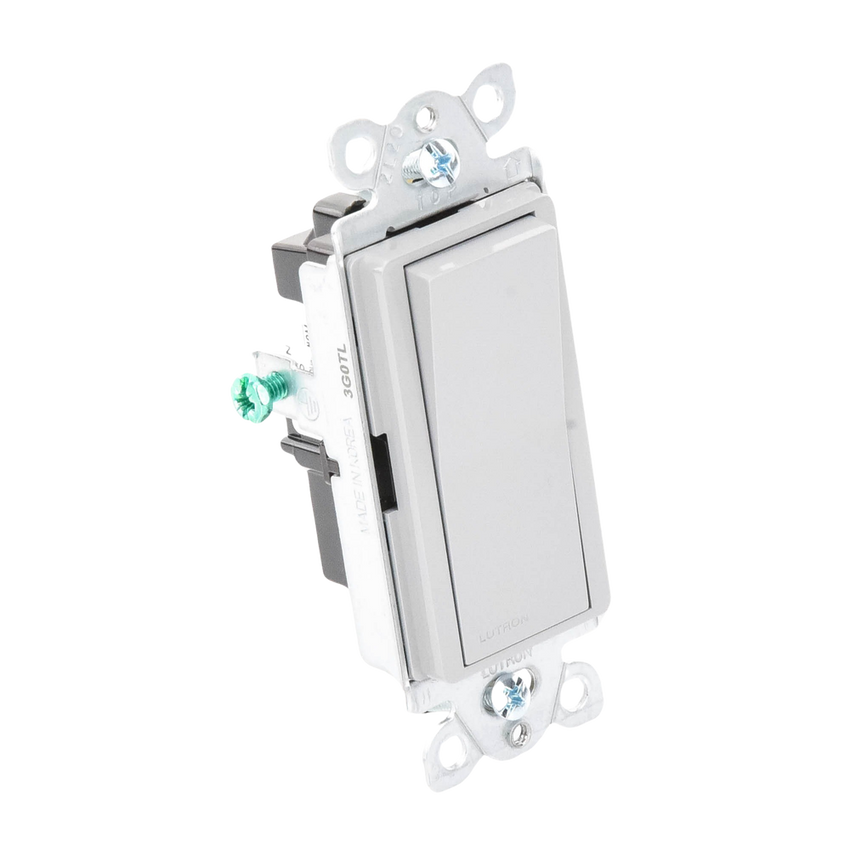 Switch un solo polo 15 Amp GRIS
