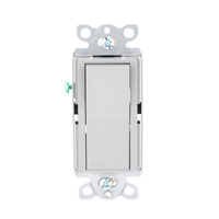 Switch un solo polo 15 Amp GRIS
