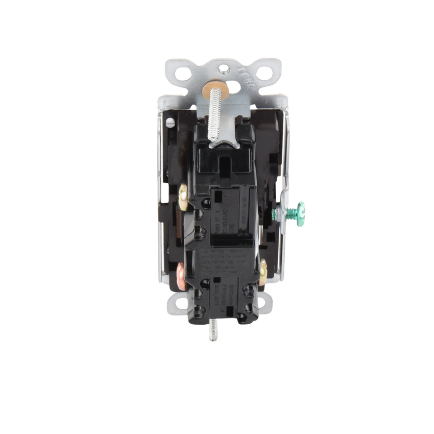 Interruptor Claro, 3 Hilos, 15A, Color Blanco