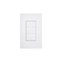 Caja de pared para contactos varios, 6 mini espacios.