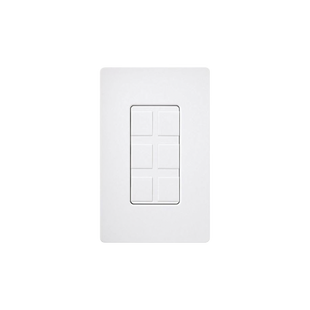 Caja de pared para contactos varios, 6 mini espacios.